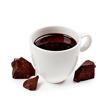  Dry mix for bitter hot chocolate