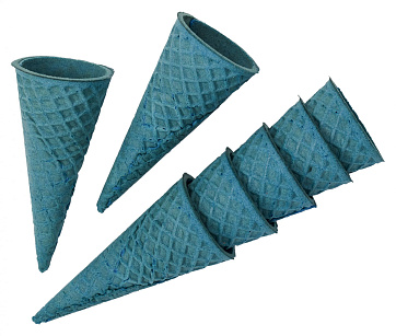 Waffle cone blue Waffle cone blue